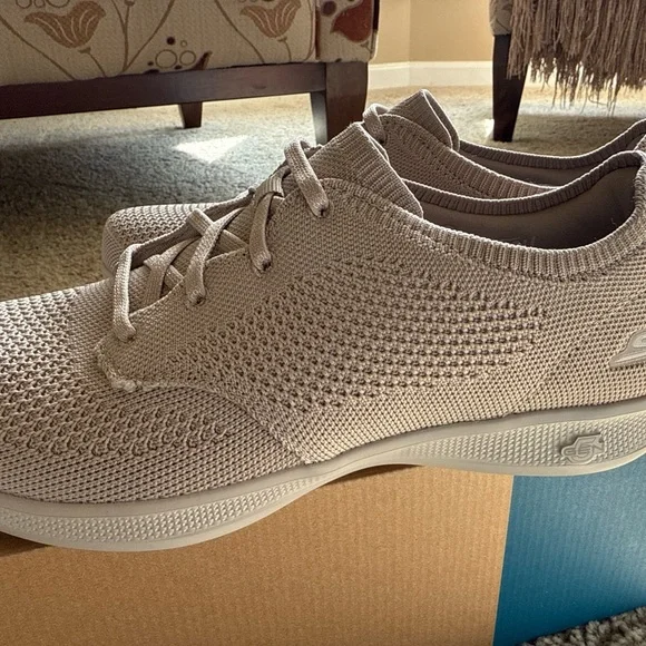 Skechers GO Step Lite Washable Slip-Ons-taupe Size 9.5 A398317 NEW - Picture 3 of 6
